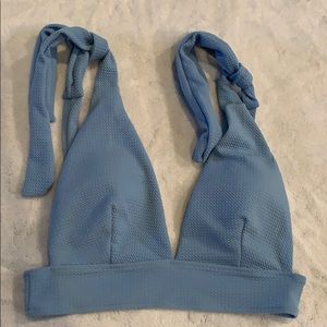 Light blue Bikini Top